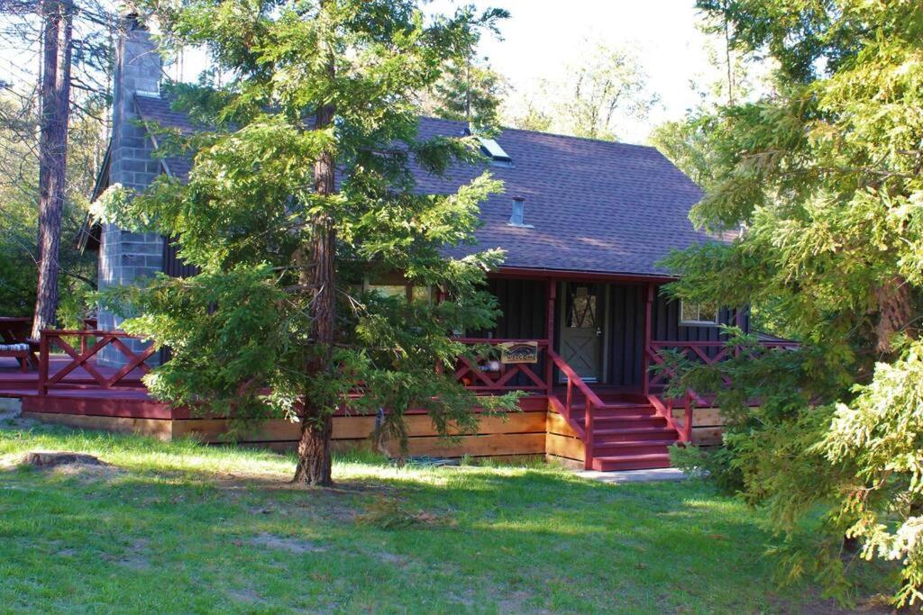 Rustic Chapparal Cabin At Bass Lake Heights Villa Oakhurst Buitenkant foto